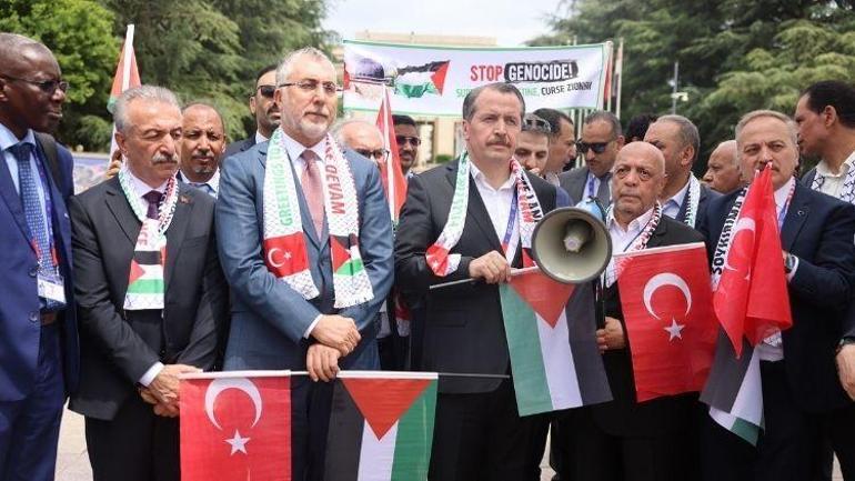 Bakan Işıkhan Filistin'e Destek İçin Cenevre'de