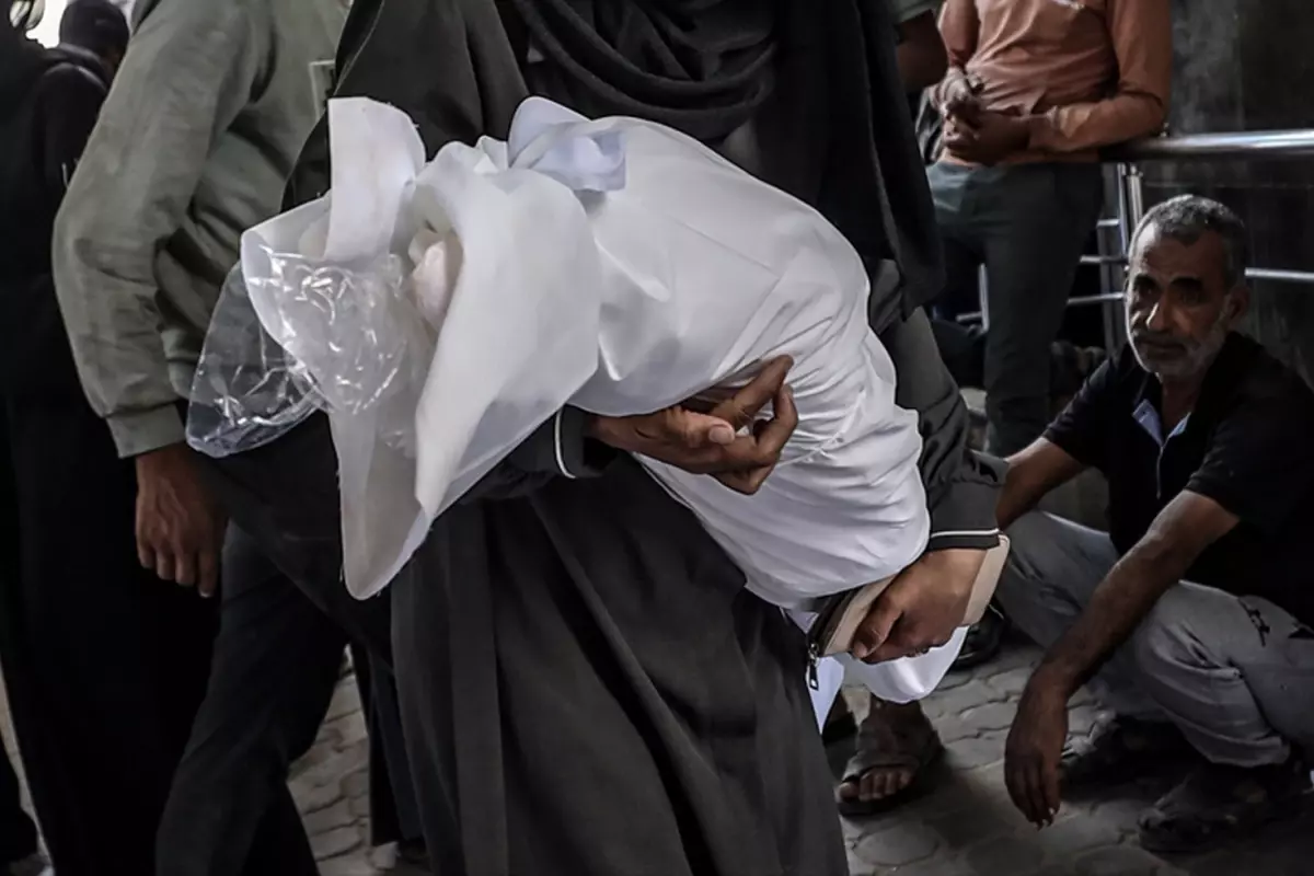 7 aylik bebek annesinin kucaginda israil kursunuyla can verdi dtlelrZX