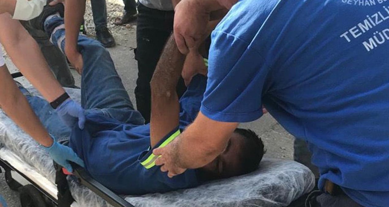 balkondan cop firlatilmasina tepki gosteren temizlik gorevlisine iki kisi saldirdi 4jZdg3LL