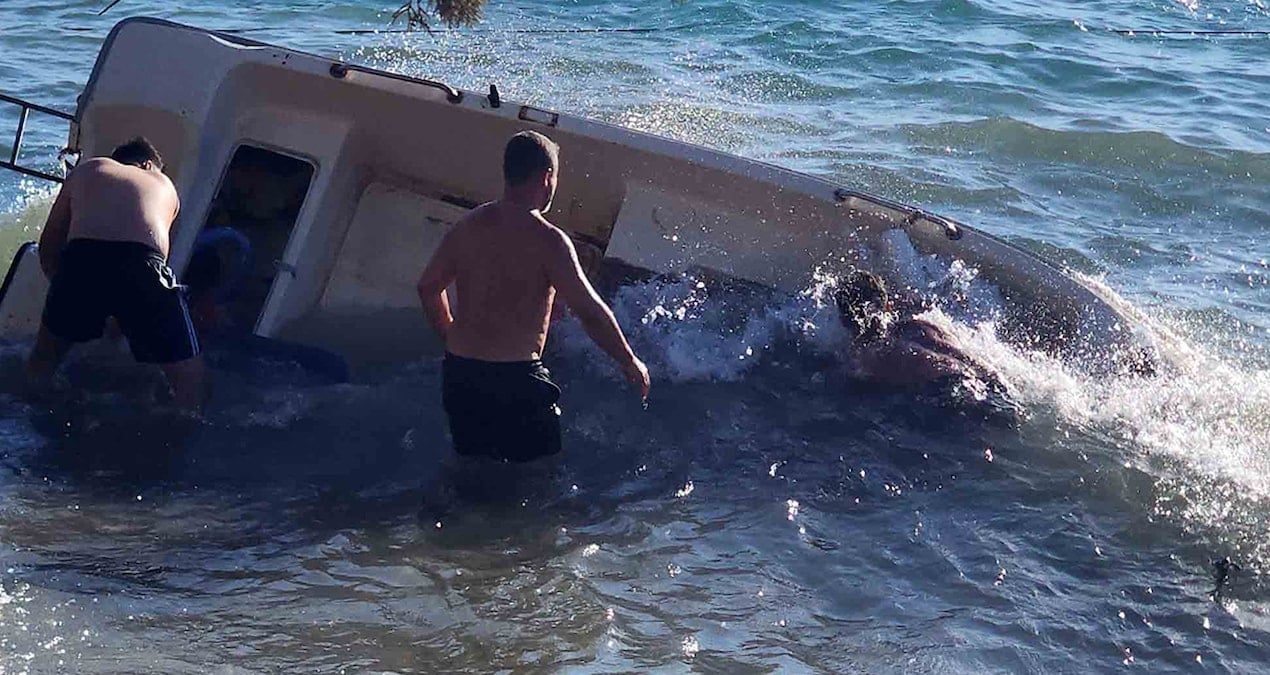 bodrumda firtina kabusu kayiklar batti feribot seferleriiptaledildi NEH6IqyW