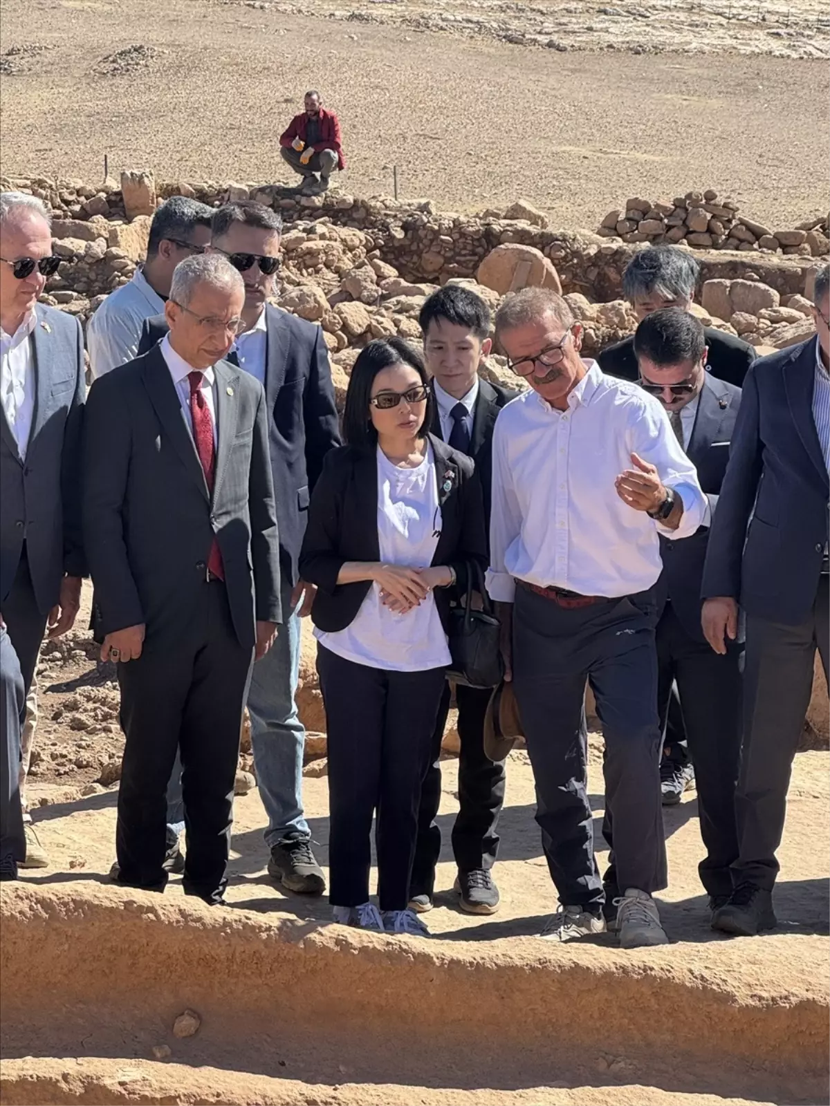 japon prensesi akiko sanliurfada kazi alanlarini ziyaret etti LgnrbON1