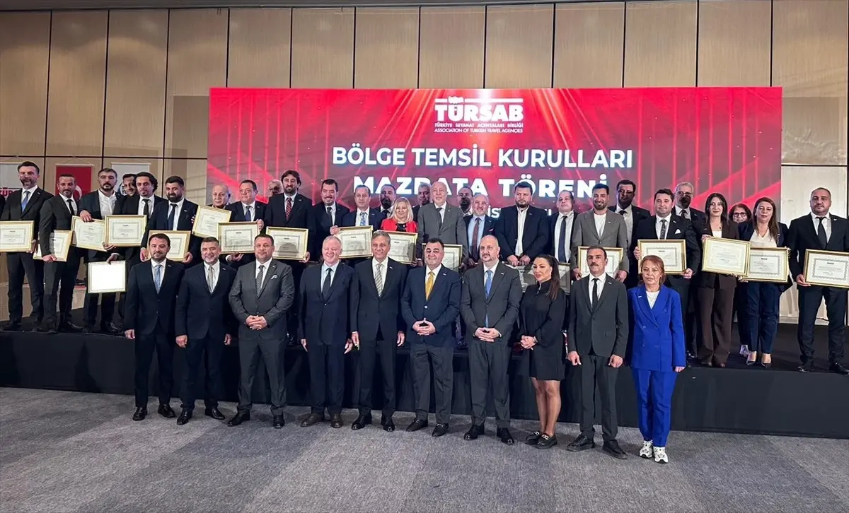 tursab bolge temsil kurulu secimlerinde mazbatalar dagitildi pjbzedGS