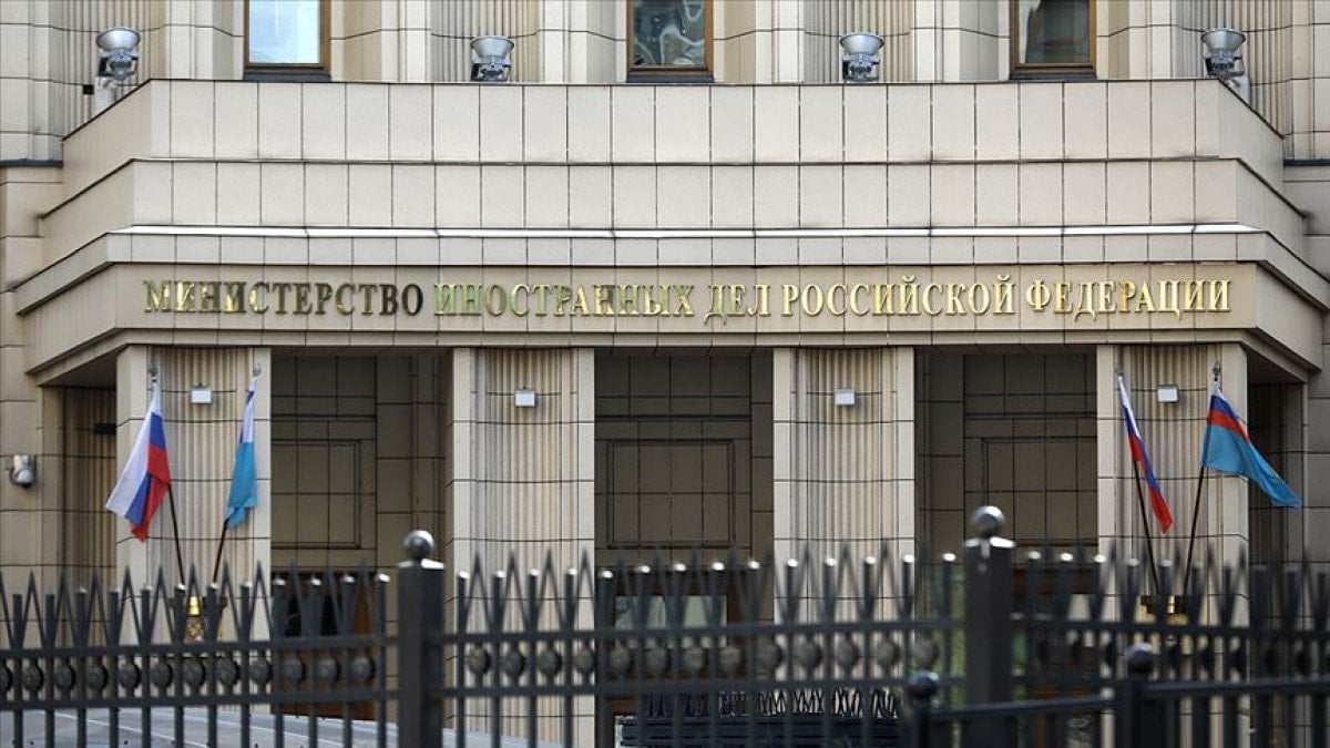 Rusya Dışişleri Bakanlığı'nın Açıklaması