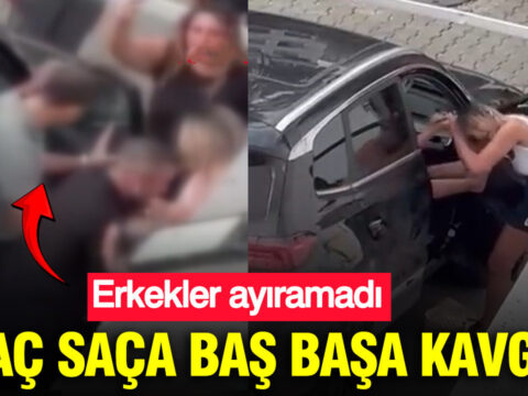 Kadinlar sac saca bas basa kavga etti kadikoy rihtimda tansiyon yukseldi erkekler ayiramadi PdAxNsyb
