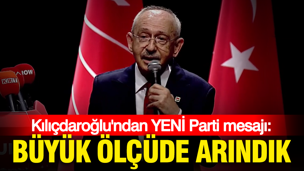Kılıçdaroğlu’ndan YENİ parti mesajı: “Çok şükür büyük ölçüde arındık” Kilicdaroglundan yeni parti mesaji cok sukur buyuk olcude arindik IOn1gjNX